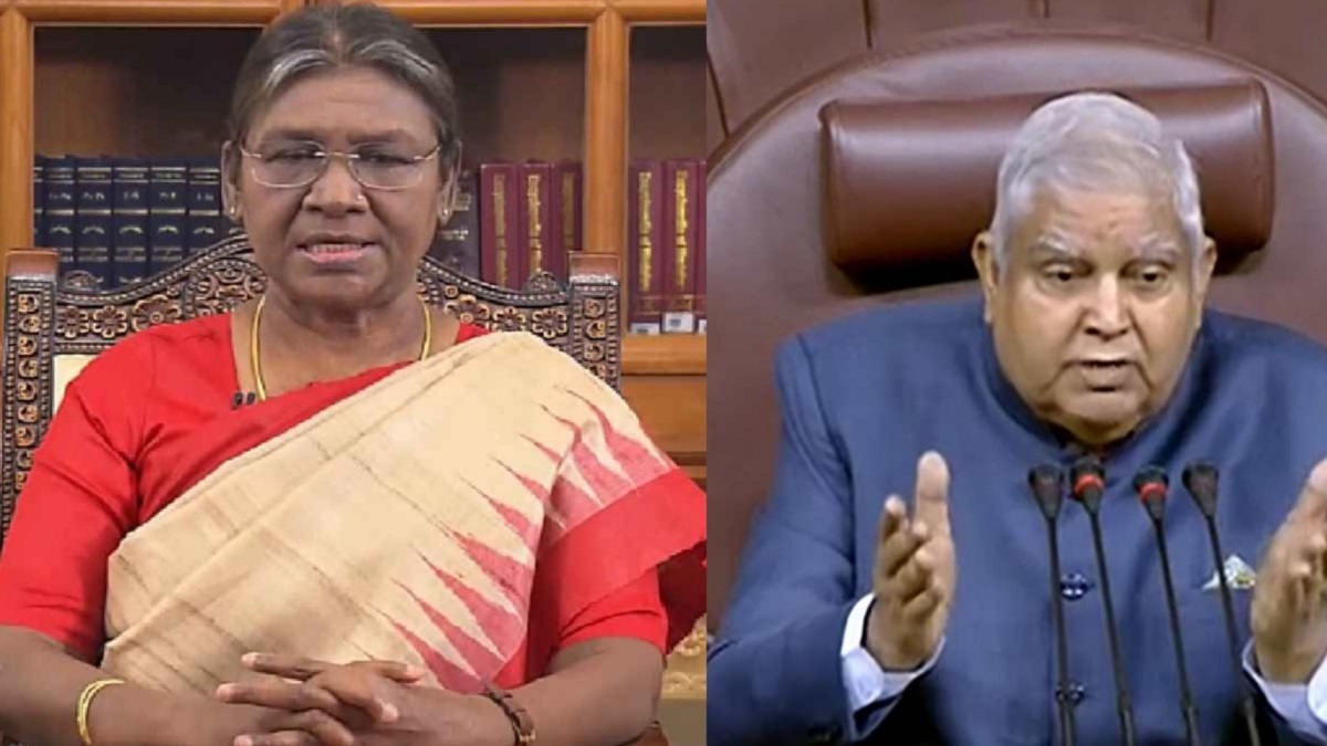 राष्ट्रपति द्रौपदी मुर्मू और उपराष्ट्रपति धनखड़ नए संसद भवन के उद्घाटन पर जारी करेंगे बधाई संदेश राष्ट्रपति द्रौपदी मुर्मू और उपराष्ट्रपति धनखड़ नए संसद भवन के उद्घाटन पर जारी करेंगे बधाई संदेश