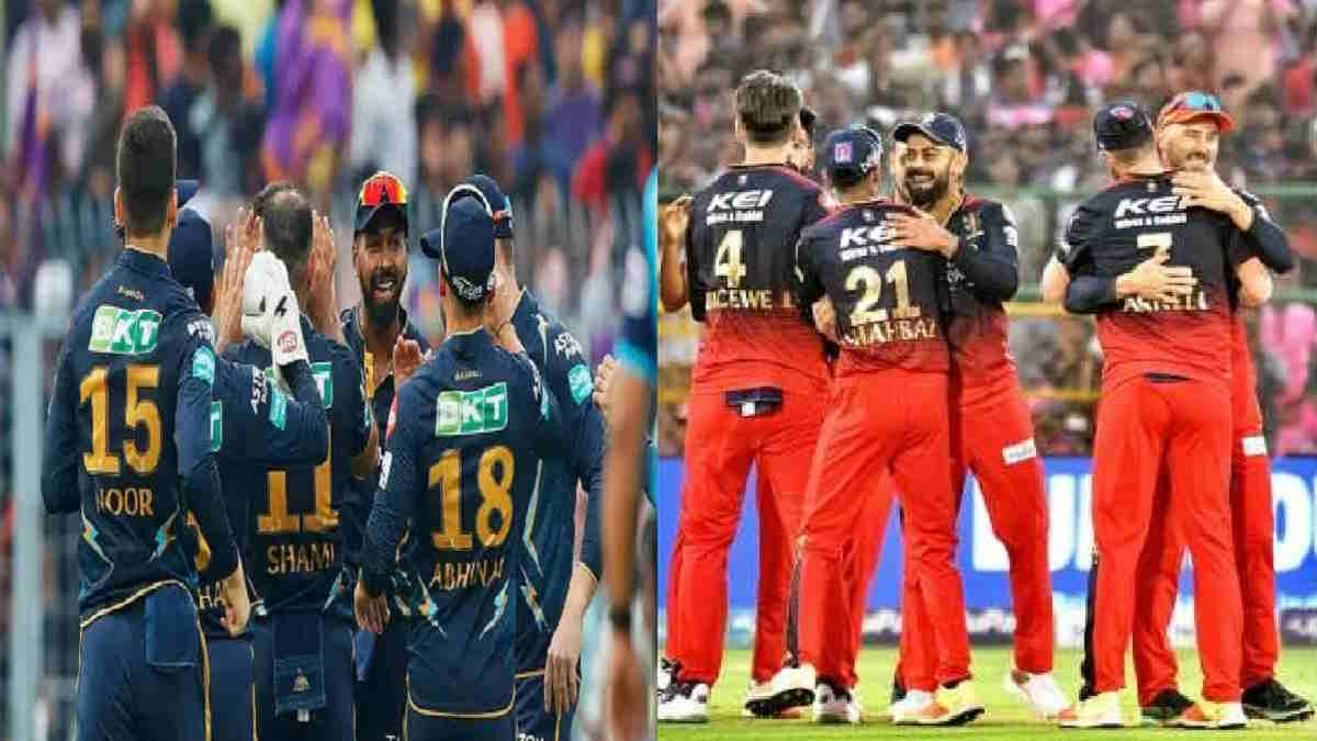 RCB vs GT RCB vs GT