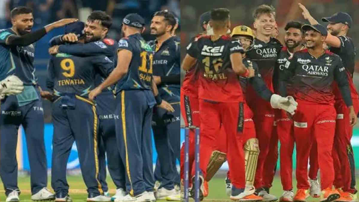 RCB vs GT RCB vs GT