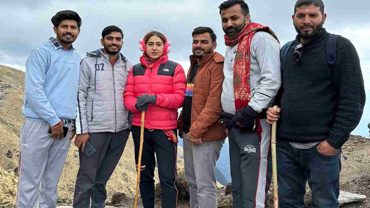 Actress Sara Ali Khan on Kedarnath, Chopta and Tungnath tracks