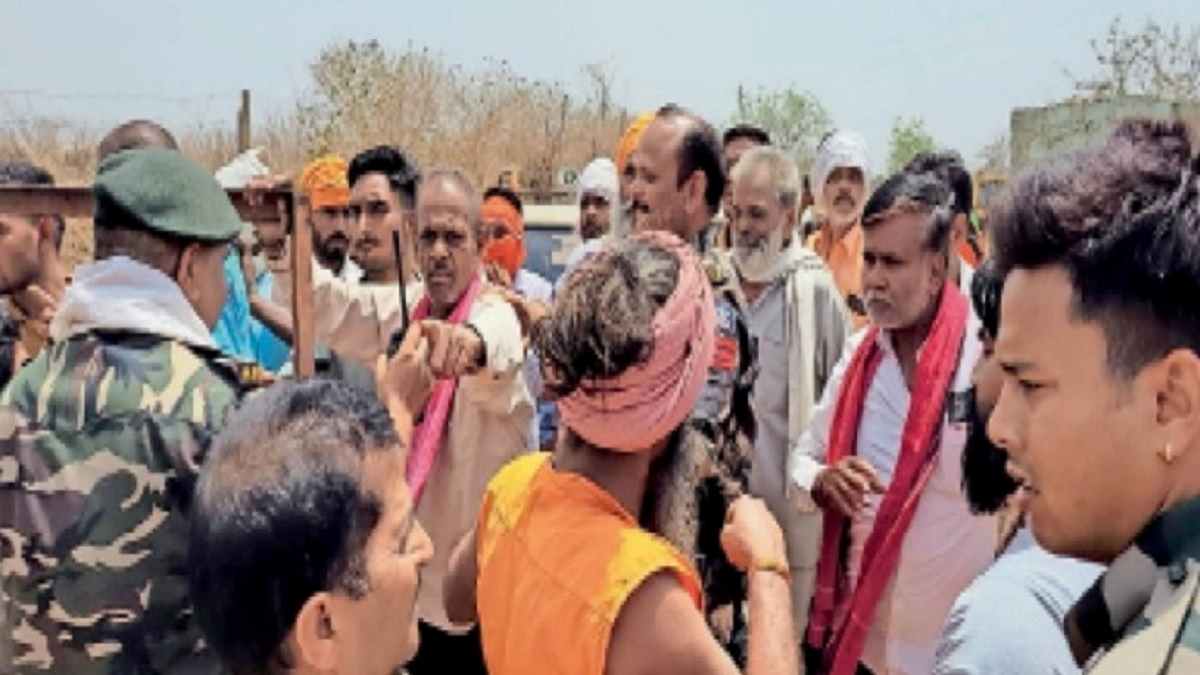 shivpuri, टाइगर आने के बाद माधव नेशनल पार्क में बलारी माता मंदिर पर प्रतिबंध से विवाद