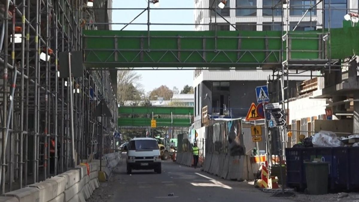 Finland footbridge collapse Finland footbridge collapse