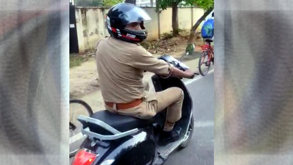 Lucknow viral video Head constable Shahadat Ali suspended molesting schoolgirl POCSO act 