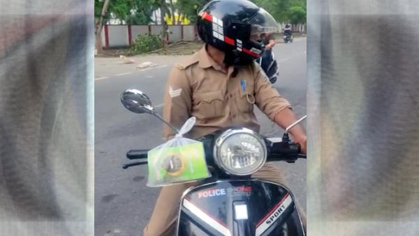 Lucknow viral video Head constable Shahadat Ali suspended molesting schoolgirl POCSO act 