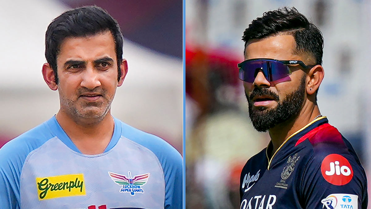 Virat Kohli and Gautam Gambhir Virat Kohli and Gautam Gambhir