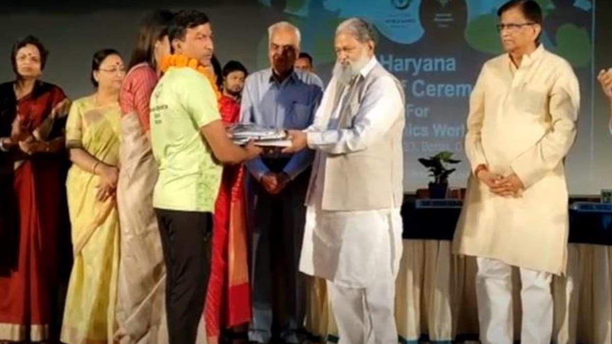 Haryana is the land of sports, Haryana can eradicate the hunger of medals in the whole country: Anil Vij Haryana is the land of sports, Haryana can eradicate the hunger of medals in the whole country: Anil Vij