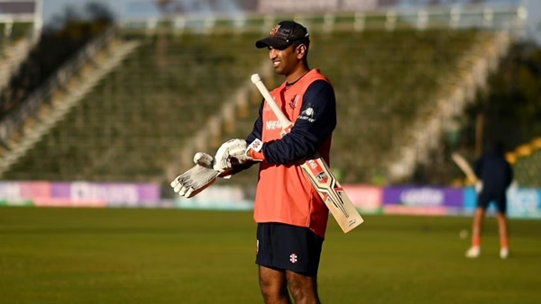 Netherlands matchwinner Anil Teja Nidamanuru