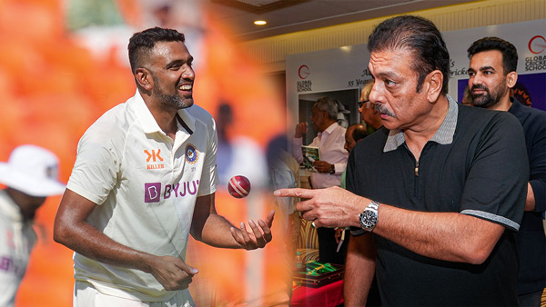 Ravi Shastri and Ravichandran Ashwin