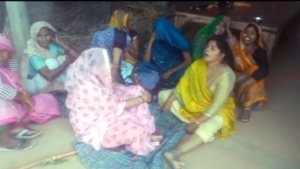 Auraiya Double Murder Wife and her lover were crushed to death with a brick by husband 