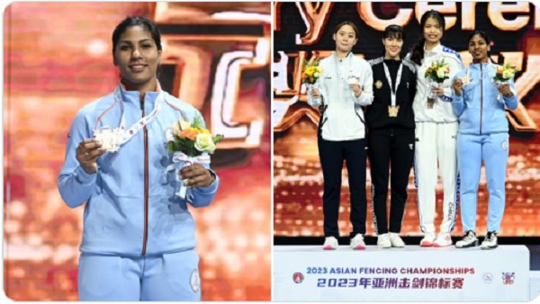 एशियन चैंपियनशिप: पहली भारतीय तलवारबाज बनीं भवानी देवी 
