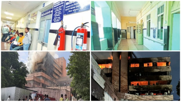 Administration in action after Satpura arson, fire safety system not proper in 250 hospitals including Hamidia