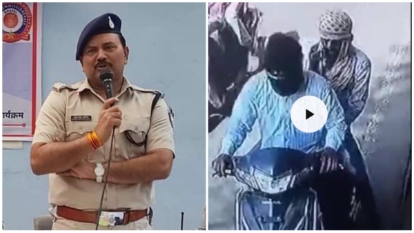 ₹ 1 lakh 10 thousand looted from liquor shop manager in Piplani, CCTV footage of miscreants surfaced