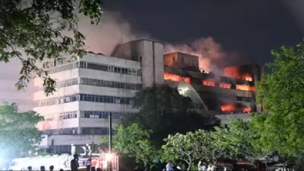 Madhya Pradesh Bhopal Satpura Bhawan Fire