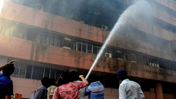 Madhya Pradesh Bhopal Satpura Bhawan Fire