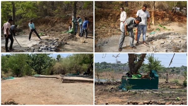 Administration hammer on illegal tombs, major action on mazaar of Kaliasot Dam