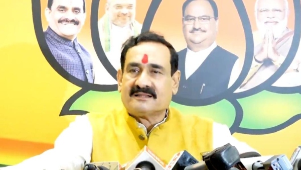 Digvijay Singh were shocked by action of encroachment on Ganga Jamna School Narottam Mishra
