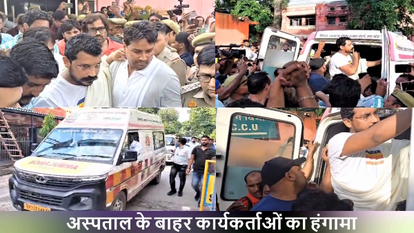 Bhim Army Chief Chandrashekhar Chandrasekhar is discharged Left for home with heavy police force 