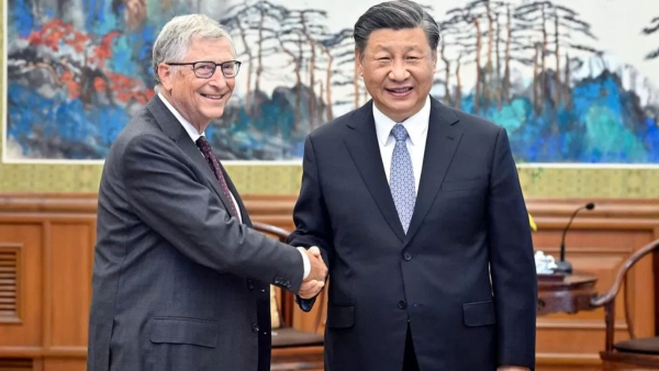 Bill Gates meets Xi Jinping