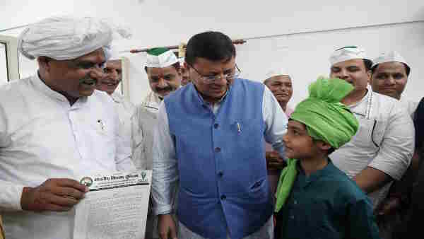 Uttarakhand: Bharatiya Kisan Union Welfare Foundation met CM Pushkar Singh Dhami, 