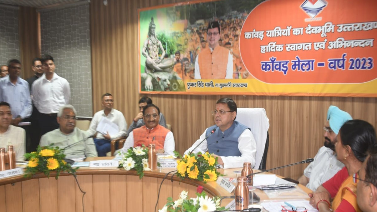 Uttarakhand: CM Dhamis instructions, arrangements should be made before the start of Kanwar Mela