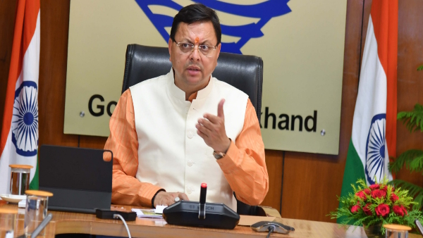 CM pushkar Dhami strict action regarding corruption, orders to take action against five officers 