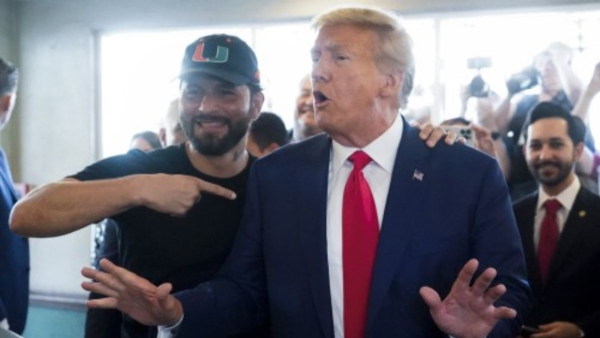 Donald Trump left without paying bill