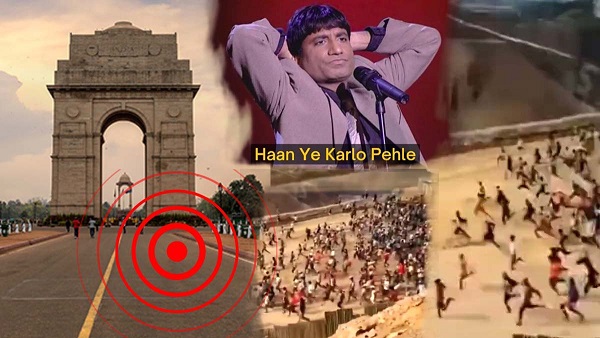 Earthquake delhi