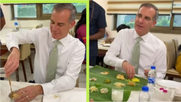 Eric Garcetti on South Indian food