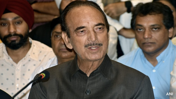 DPAP Chief Gulab Nabi Azad