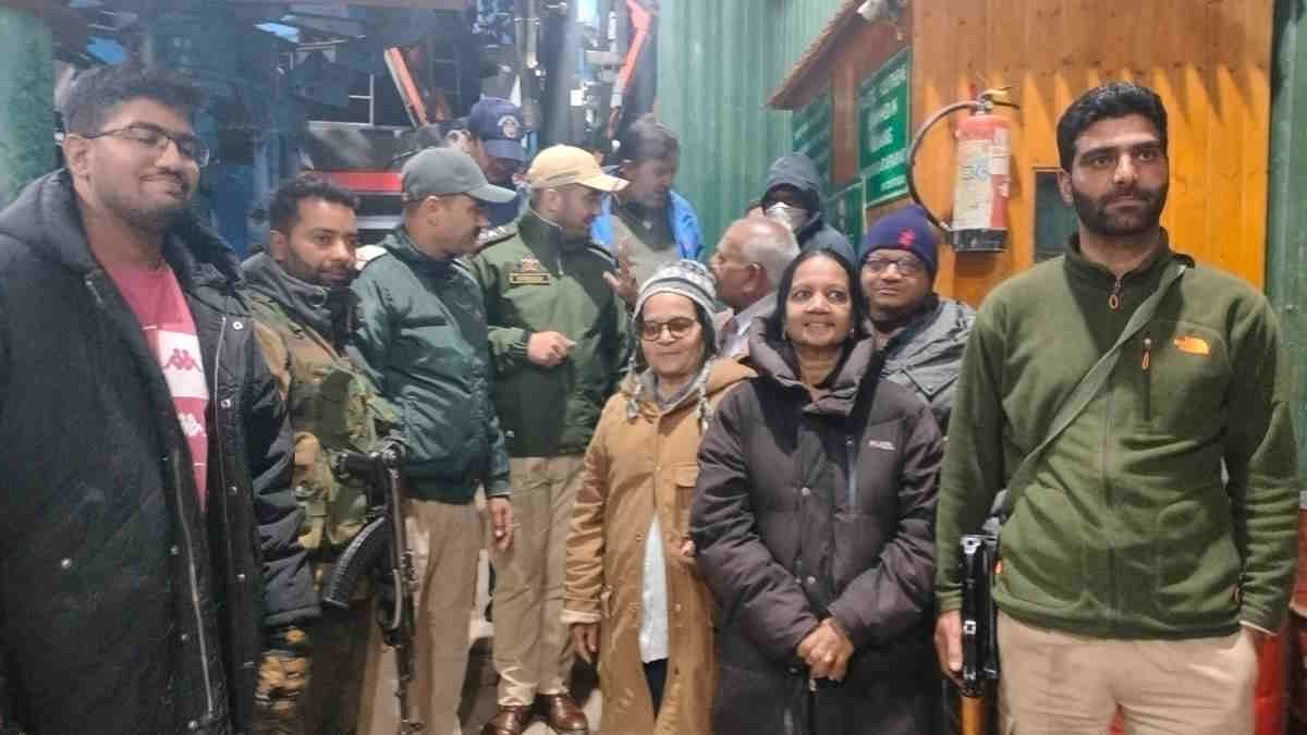 Gulmarg Gondola Ride Rescue Gulmarg Gondola Ride Rescue