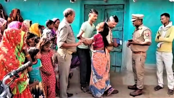 murder of wife by stabbing in her maternal home husband got angry after refusing to go inlaws house