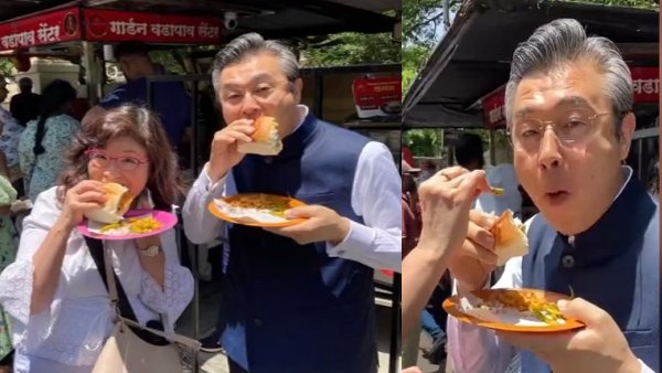 japanese ambassador vada pav