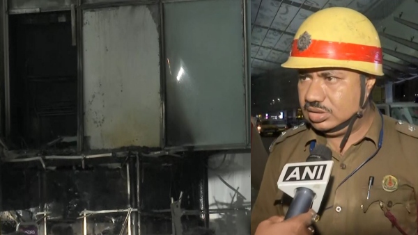 Kolkata airport fire