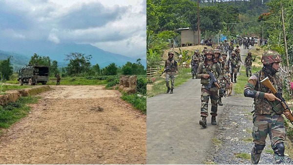 unprovoked firing in manipur