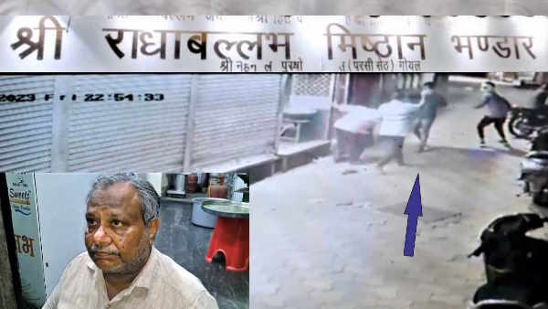 attempt to rob businessman at gunpoint in shop gone wrong incident captured in CCTV went viral