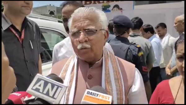 CM manohar lal took action on the complaint received by policemen