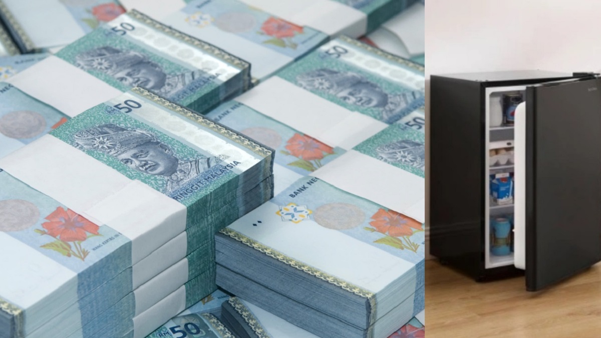 खाने के सामान से नहीं बल्कि नोटों की गड्डी से भरा है फ्रिज खाने के सामान से नहीं बल्कि नोटों की गड्डी से भरा है फ्रिज