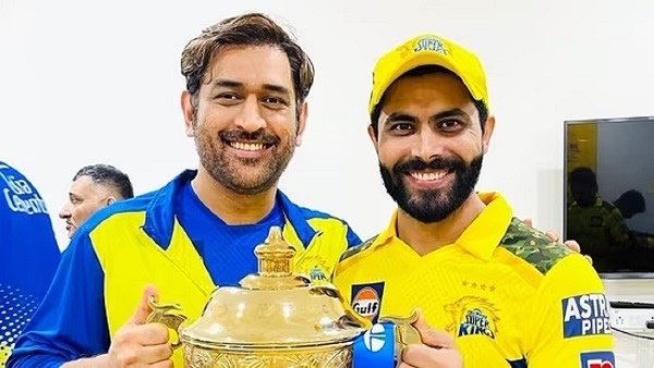 MS Dhoni Ravindra Jadeja