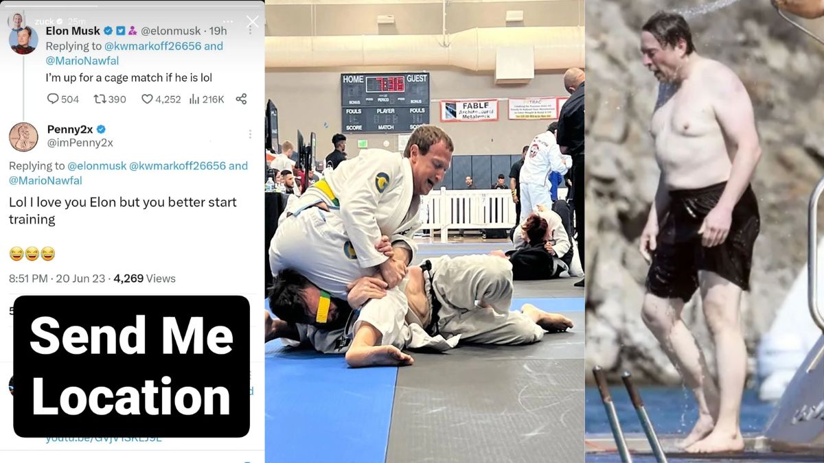 Elon Musk Cage Fight Training