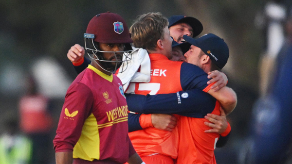 Netherlands defeats West Indies