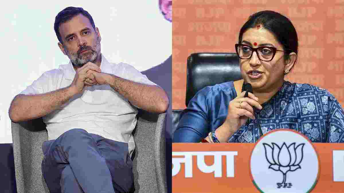 Smriti Irani on Rahul Gandhi Smriti Irani on Rahul Gandhi