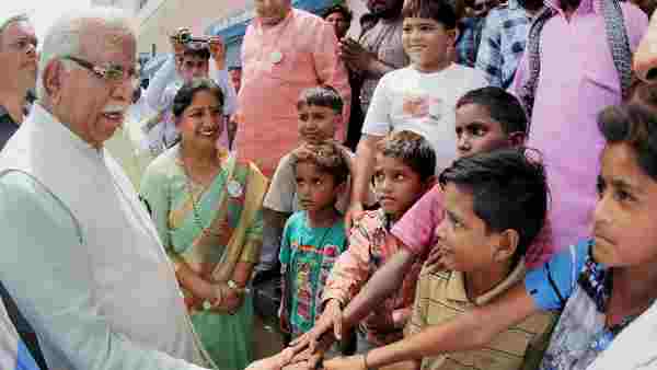Haryana CM Manohar Lal Khattar Haryana CM Manohar Lal Khattar