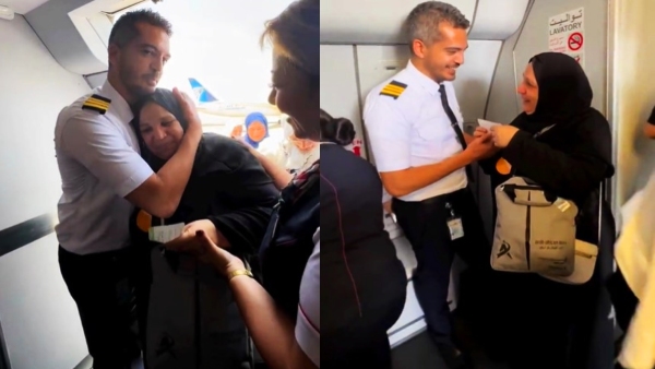pilot son surprises mother