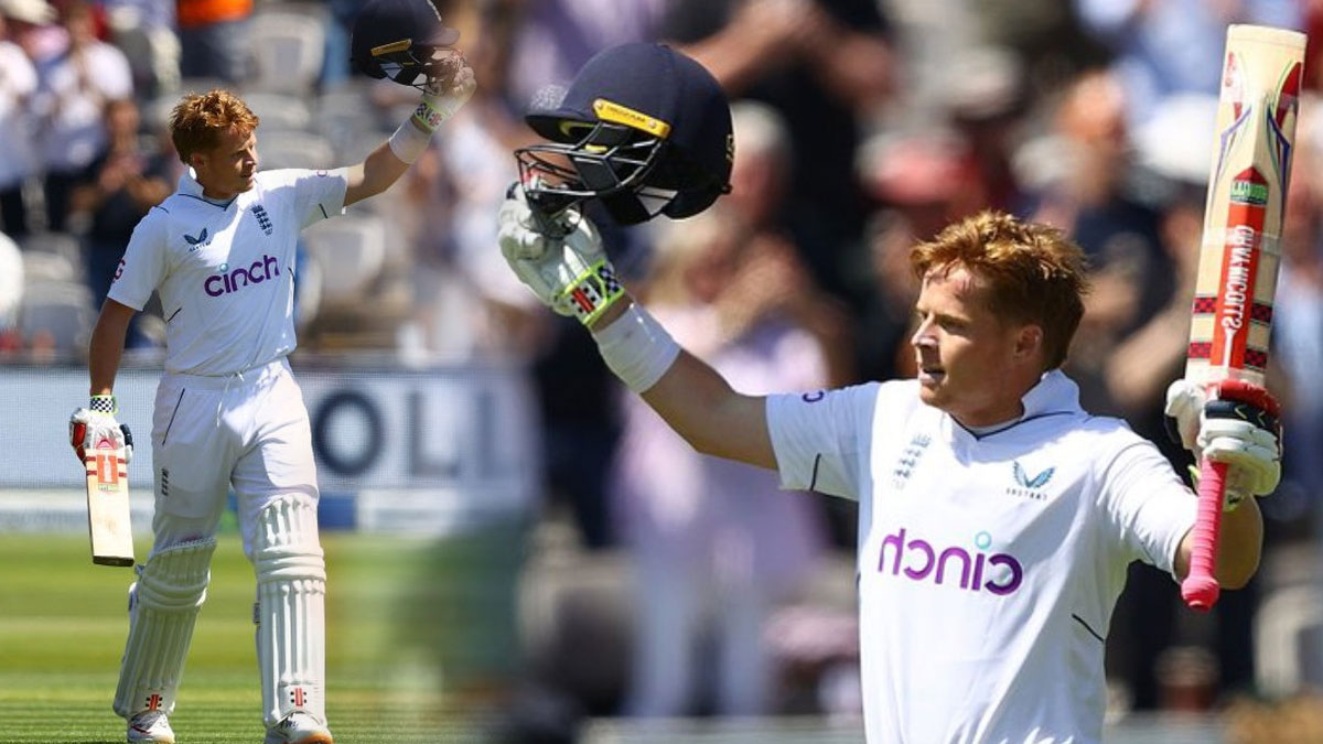 Ollie Pop scores 205 runs Ollie Pop scores 205 runs