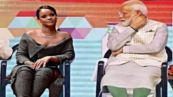 PM मोदी और रिहाना ने कार्यक्रम में शेयर किया मंच, जानें सच