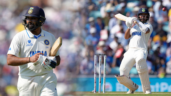  Cheteshawar Pujara and Rohit Sharma 
