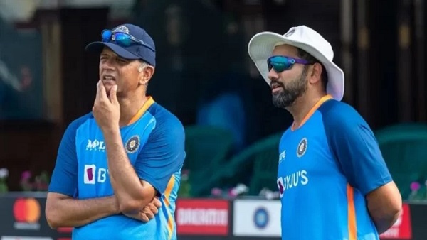 rohit sharma and rahul dravid