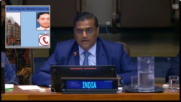 India played audio of Sajid mir