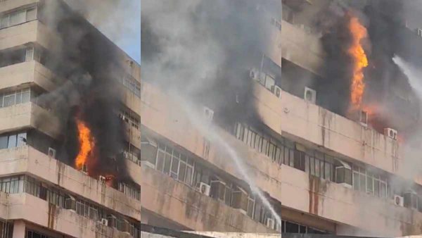 Satpura Bhawan Fire Satpura Bhawan Fire