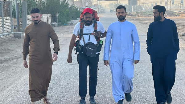 Kerala man walk from his state to Mecca Finished 8600 km journey in 370 days